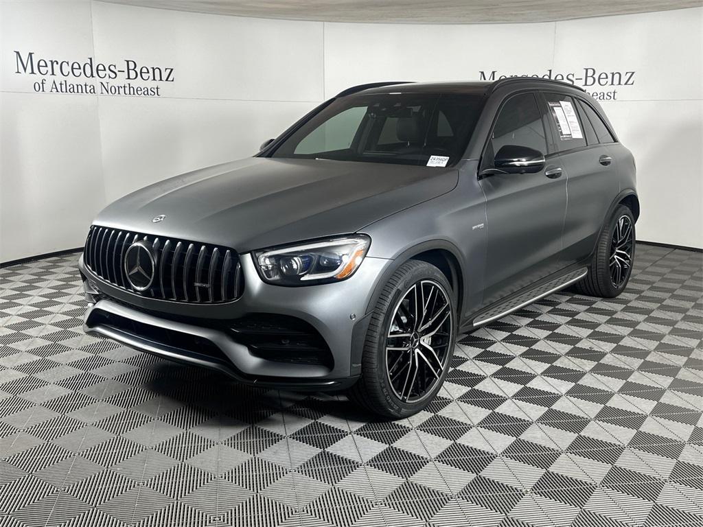 used 2022 Mercedes-Benz AMG GLC 43 car, priced at $51,204