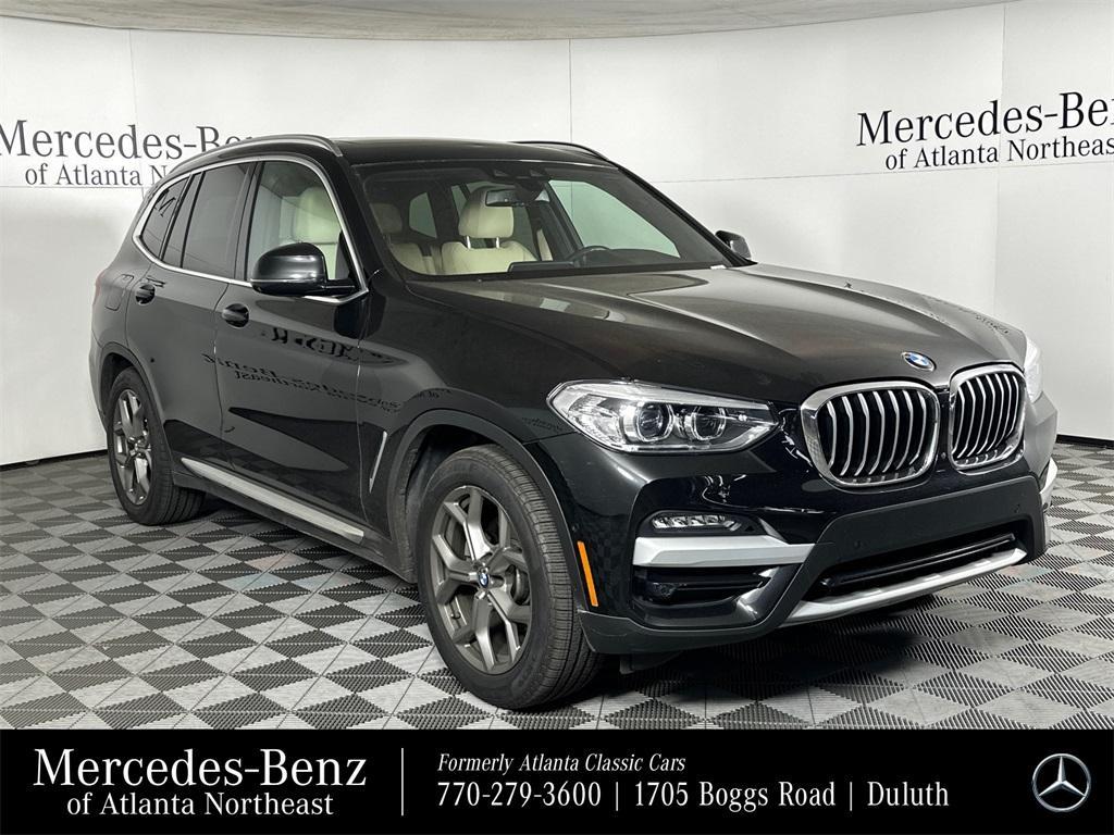 used 2020 BMW X3 car, priced at $27,633