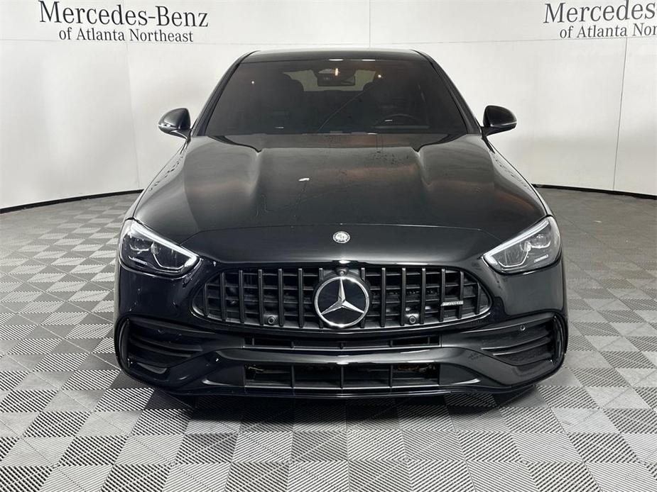 used 2024 Mercedes-Benz AMG C 43 car, priced at $64,997