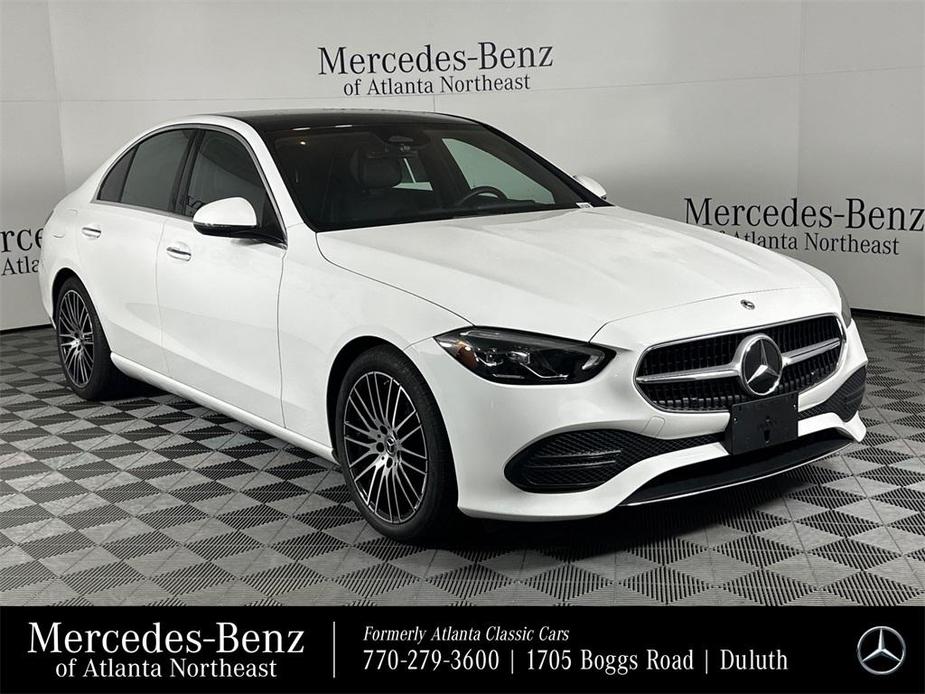 used 2022 Mercedes-Benz C-Class car, priced at $40,888