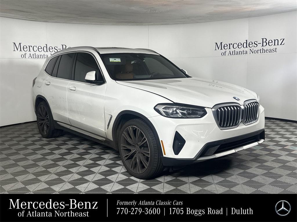 used 2022 BMW X3 car, priced at $29,996