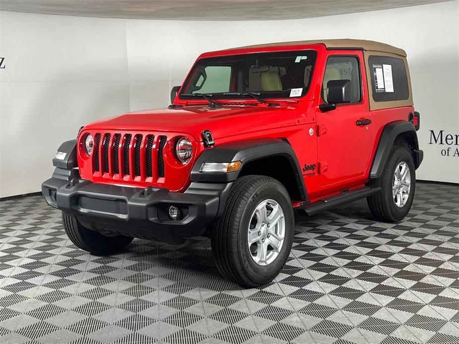 used 2021 Jeep Wrangler car, priced at $30,553