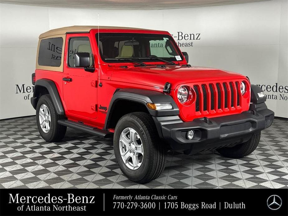 used 2021 Jeep Wrangler car, priced at $30,553