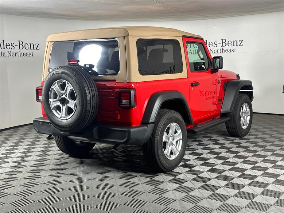 used 2021 Jeep Wrangler car, priced at $30,553