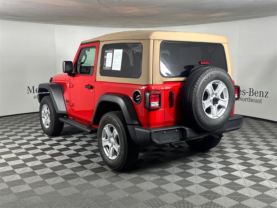 used 2021 Jeep Wrangler car, priced at $30,553