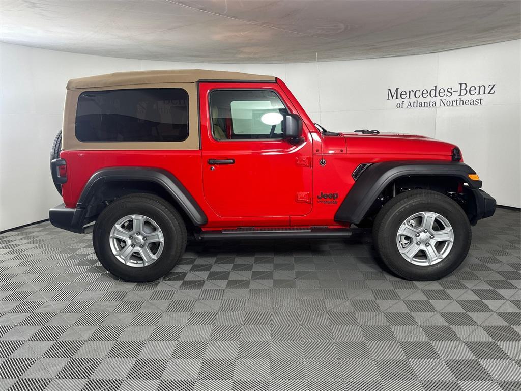 used 2021 Jeep Wrangler car, priced at $30,553