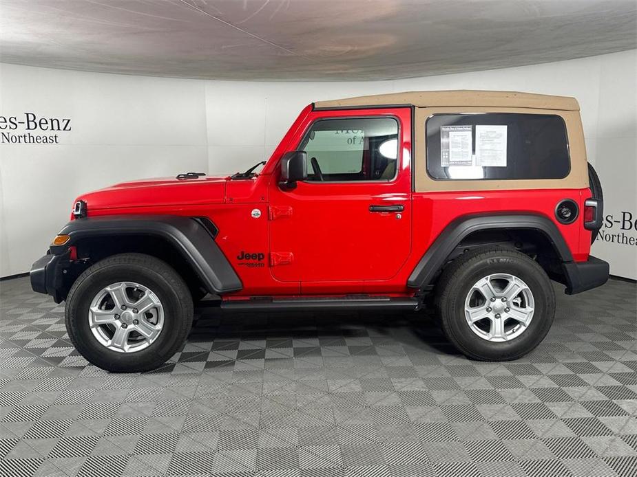 used 2021 Jeep Wrangler car, priced at $30,553