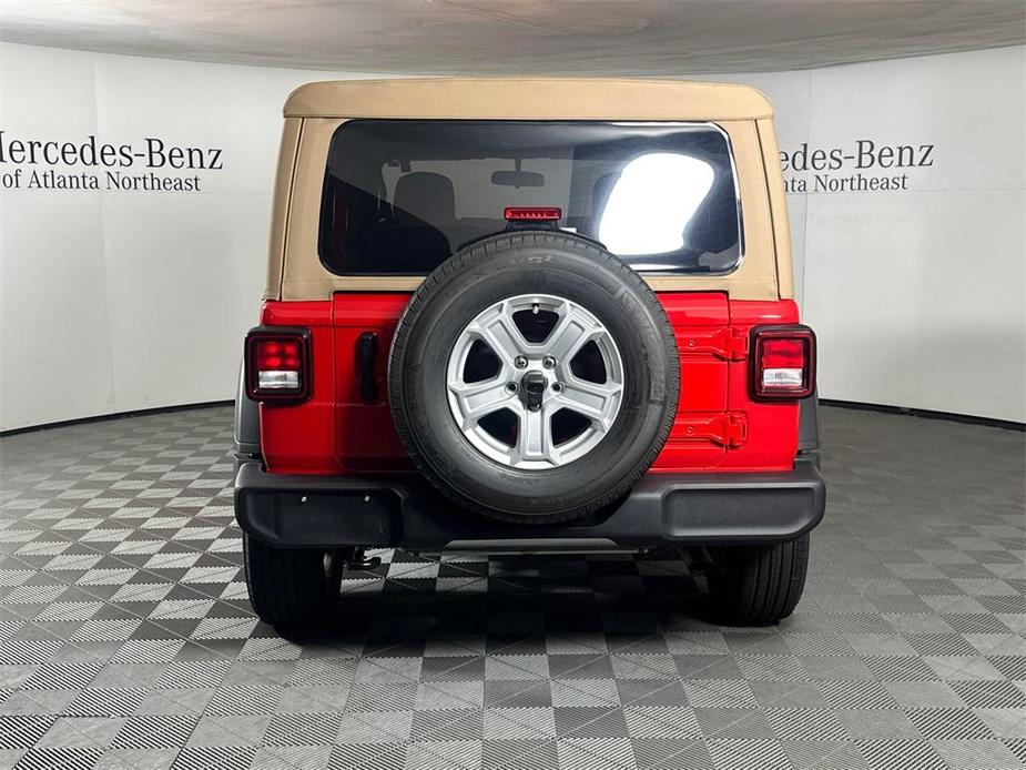 used 2021 Jeep Wrangler car, priced at $30,553