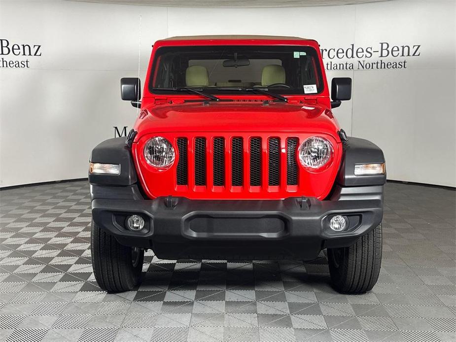 used 2021 Jeep Wrangler car, priced at $30,553