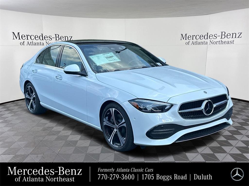 new 2025 Mercedes-Benz C-Class car, priced at $59,795