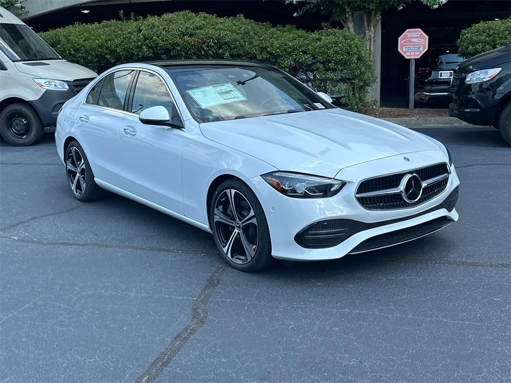 new 2025 Mercedes-Benz C-Class car, priced at $59,795