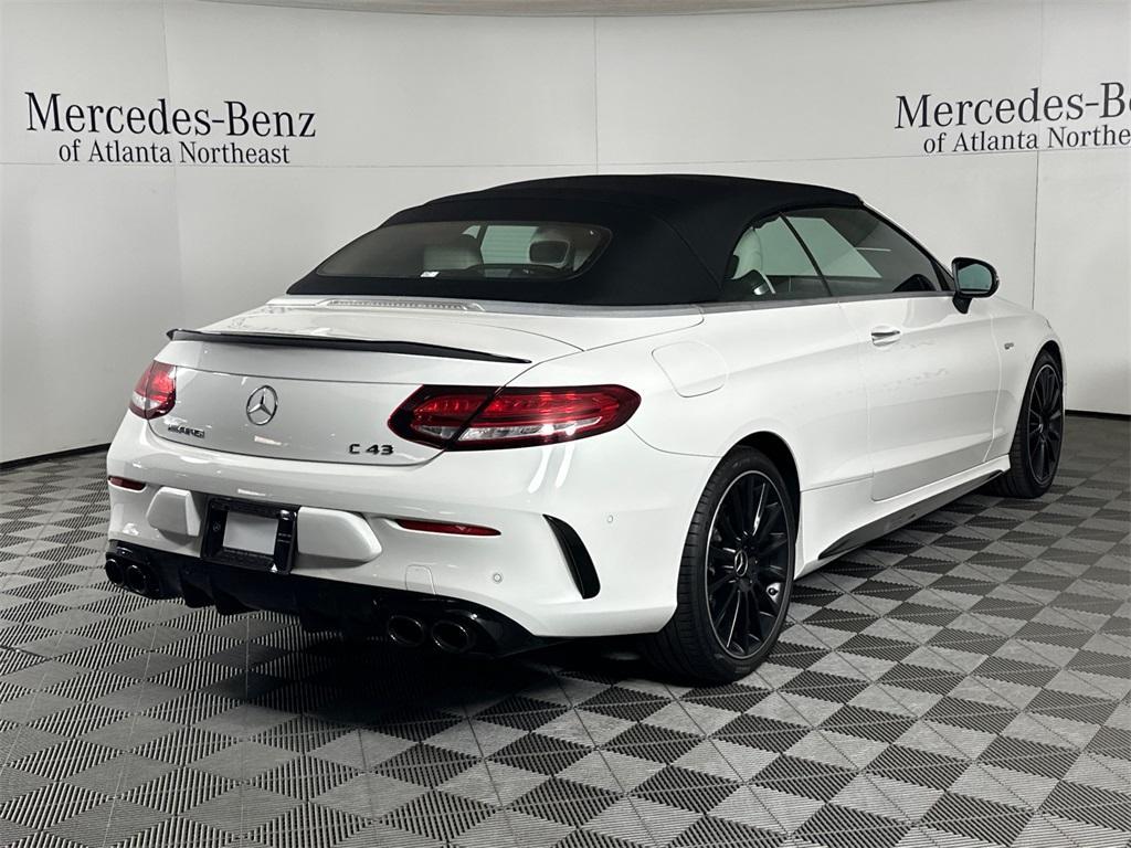 used 2022 Mercedes-Benz AMG C 43 car, priced at $56,996