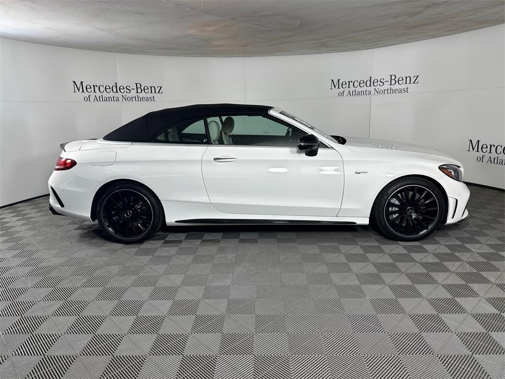 used 2022 Mercedes-Benz AMG C 43 car, priced at $56,996