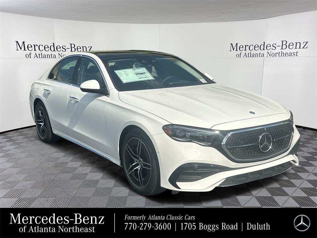new 2025 Mercedes-Benz E-Class car, priced at $77,395