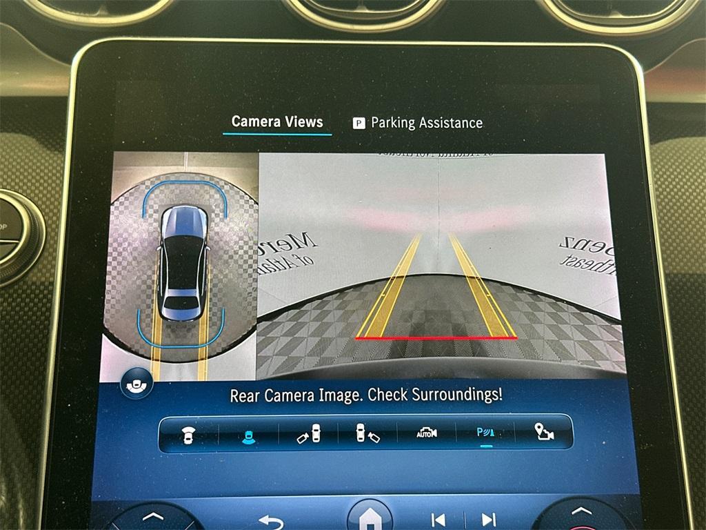 used 2022 Mercedes-Benz C-Class car, priced at $39,997