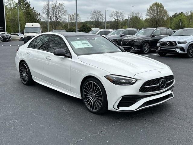 new 2024 Mercedes-Benz C-Class car, priced at $61,815