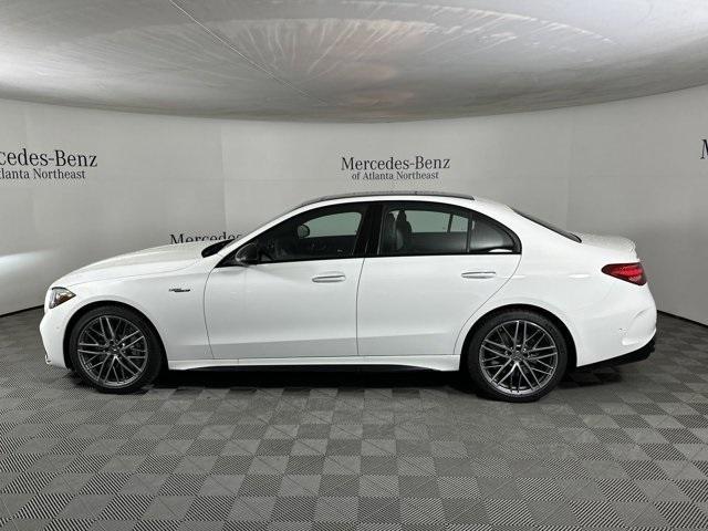 new 2024 Mercedes-Benz AMG C 43 car, priced at $69,765