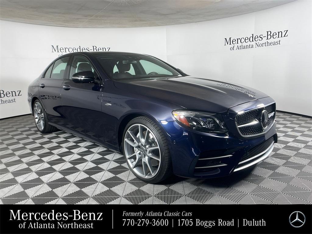 used 2020 Mercedes-Benz AMG E 53 car, priced at $49,993