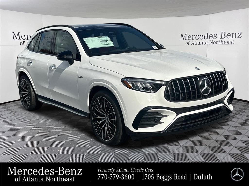 new 2025 Mercedes-Benz AMG GLC 43 car, priced at $75,245