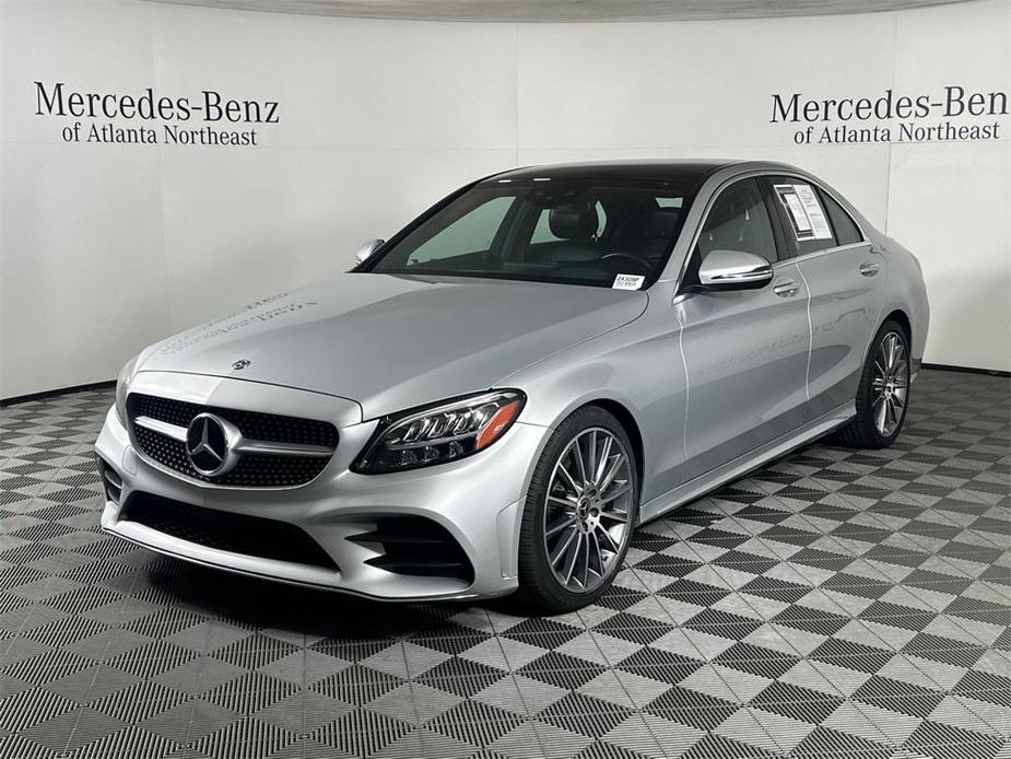 used 2021 Mercedes-Benz C-Class car, priced at $32,585