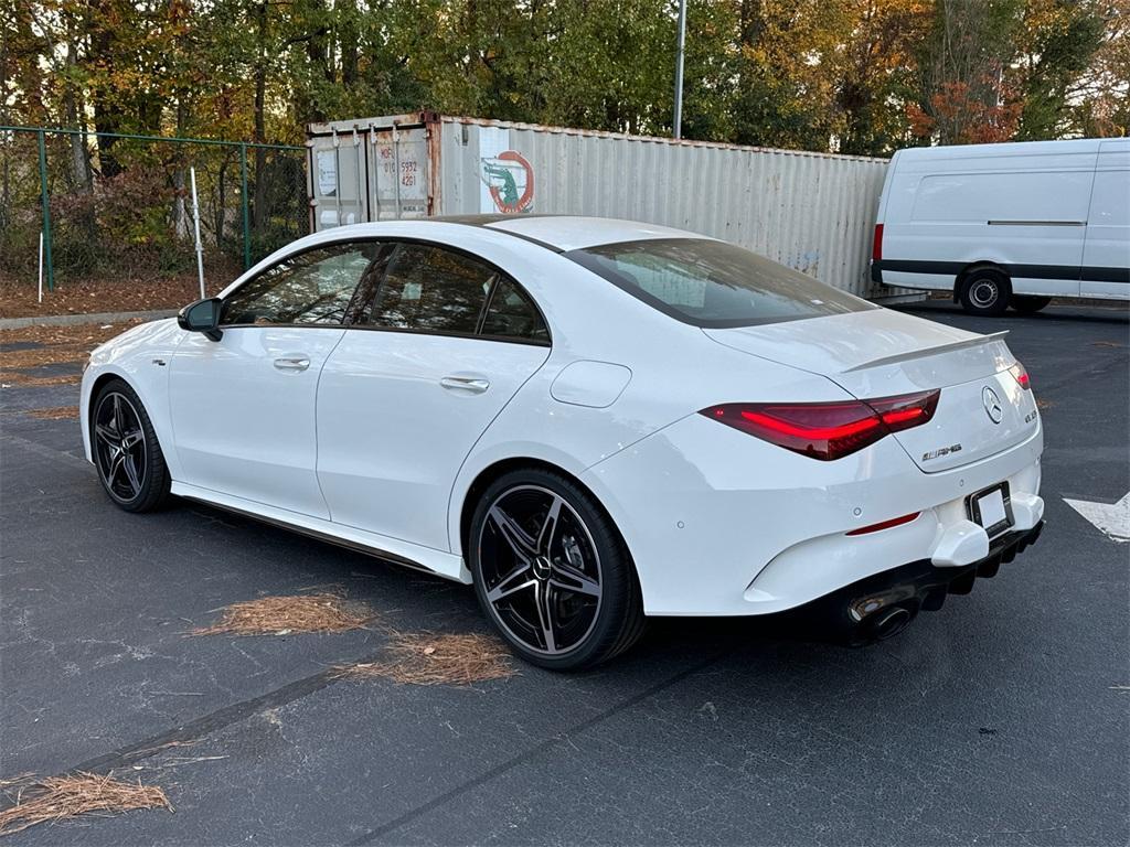 new 2025 Mercedes-Benz AMG CLA 35 car, priced at $61,595