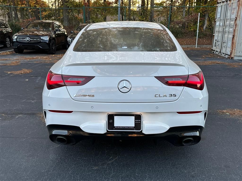 new 2025 Mercedes-Benz AMG CLA 35 car, priced at $61,595