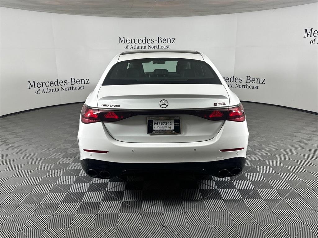 used 2025 Mercedes-Benz AMG E 53 car, priced at $105,300