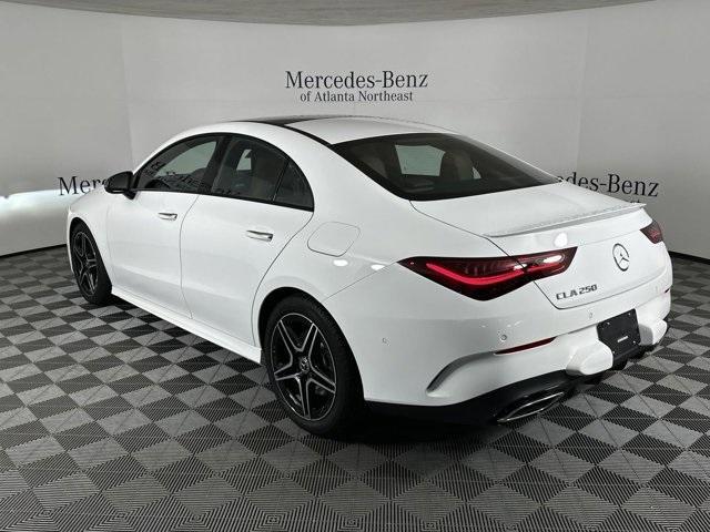 new 2025 Mercedes-Benz CLA 250 car, priced at $51,950