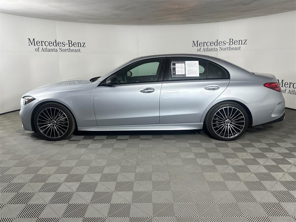 used 2024 Mercedes-Benz C-Class car, priced at $43,990