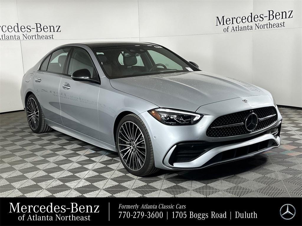 used 2024 Mercedes-Benz C-Class car, priced at $58,975