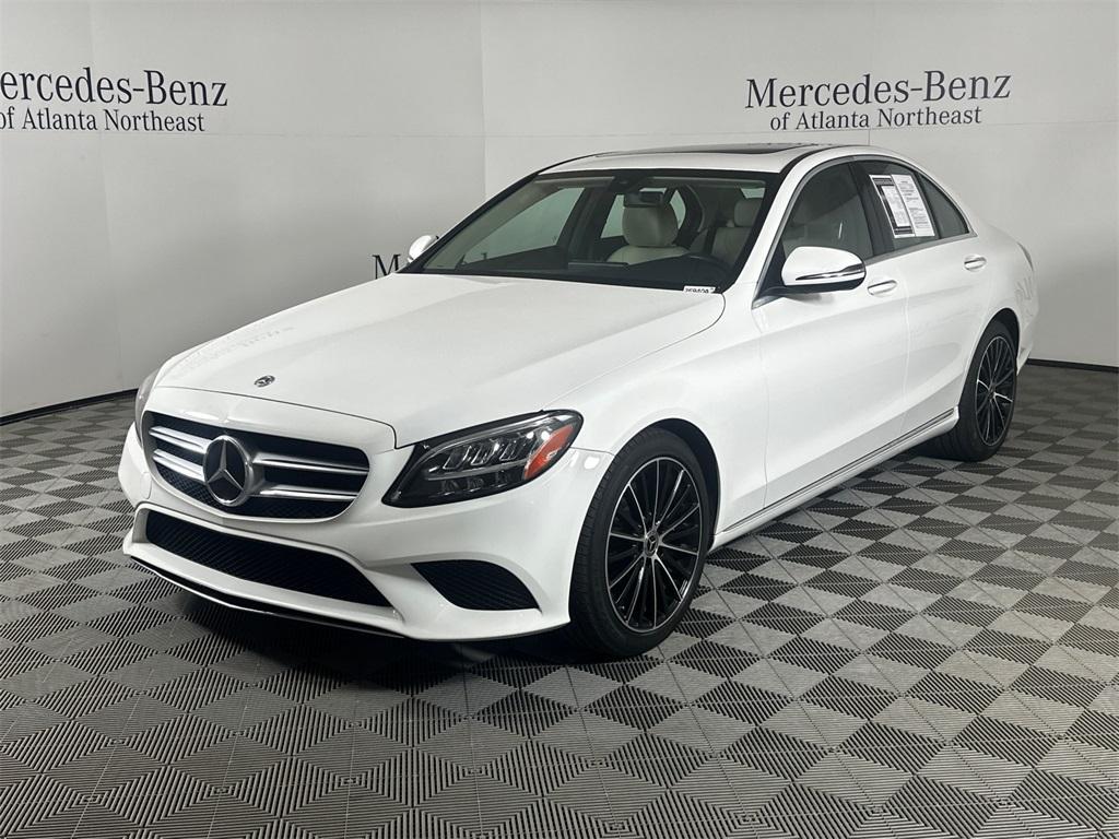 used 2021 Mercedes-Benz C-Class car, priced at $28,874