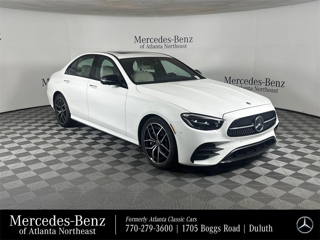 used 2022 Mercedes-Benz E-Class car, priced at $41,950