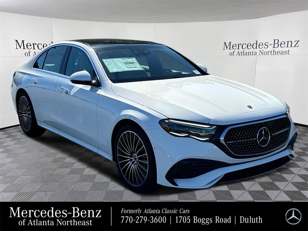 new 2025 Mercedes-Benz E-Class car, priced at $80,575