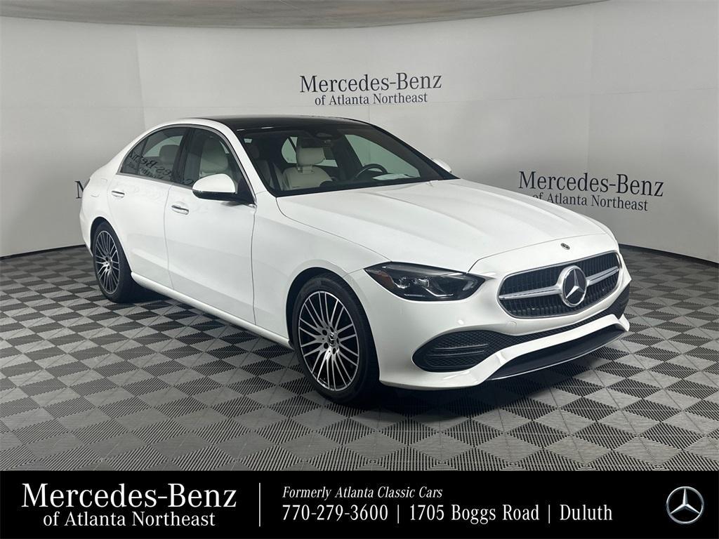 used 2022 Mercedes-Benz C-Class car, priced at $36,362