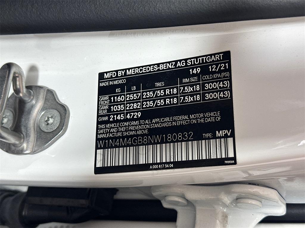 used 2022 Mercedes-Benz GLB 250 car, priced at $34,849