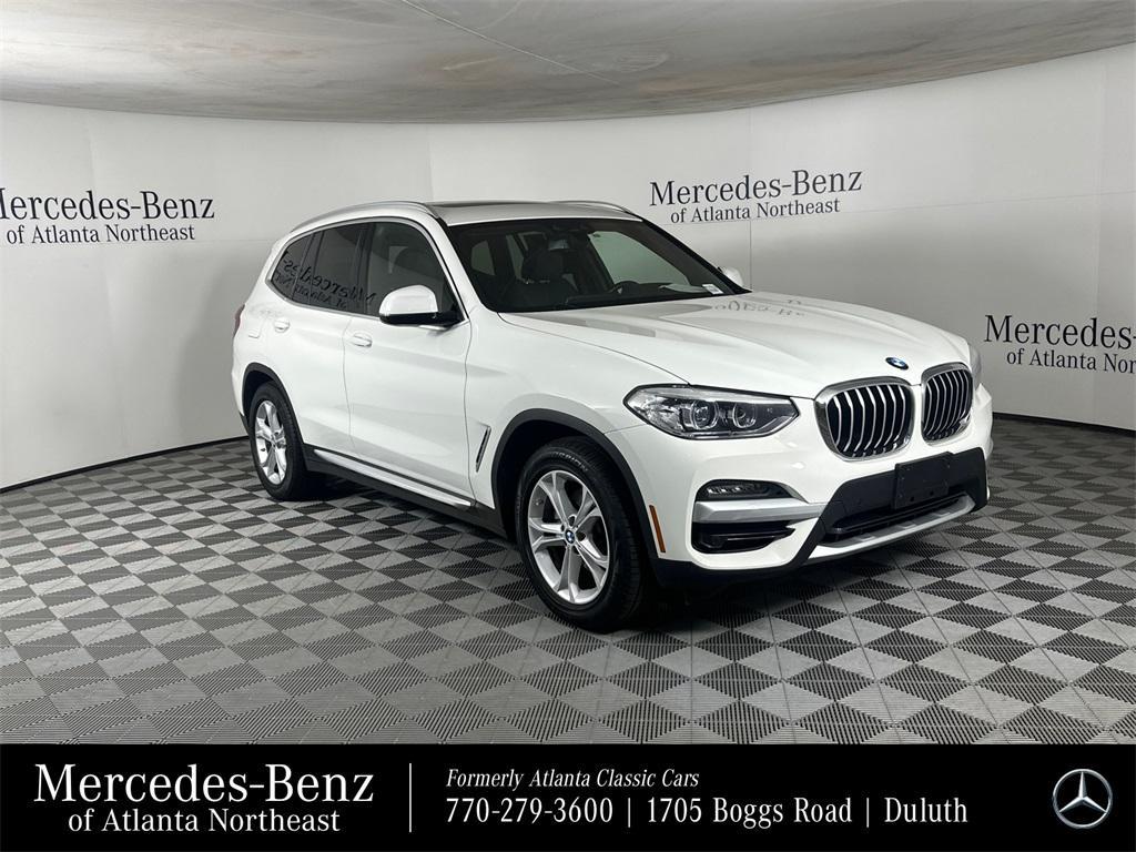 used 2021 BMW X3 car, priced at $23,845