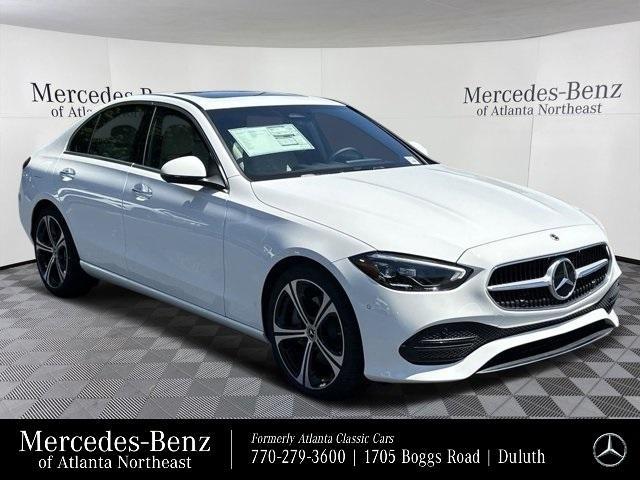 new 2024 Mercedes-Benz C-Class car, priced at $49,185