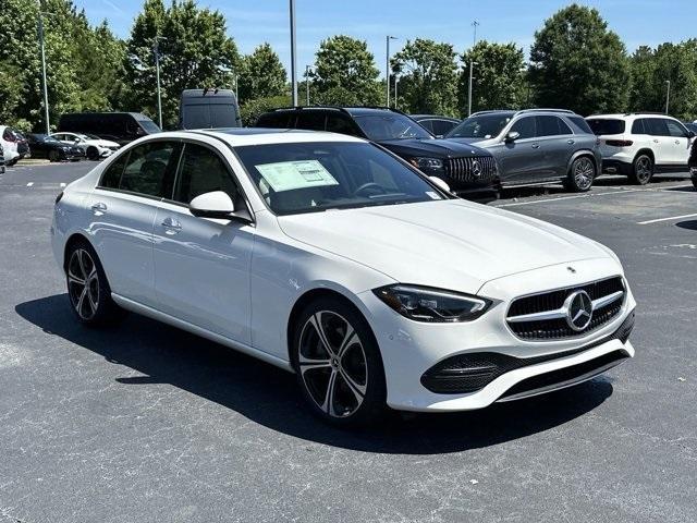 new 2024 Mercedes-Benz C-Class car, priced at $49,185