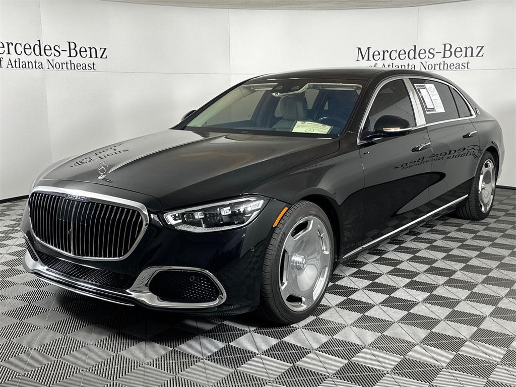 used 2021 Mercedes-Benz Maybach S 580 car, priced at $124,998