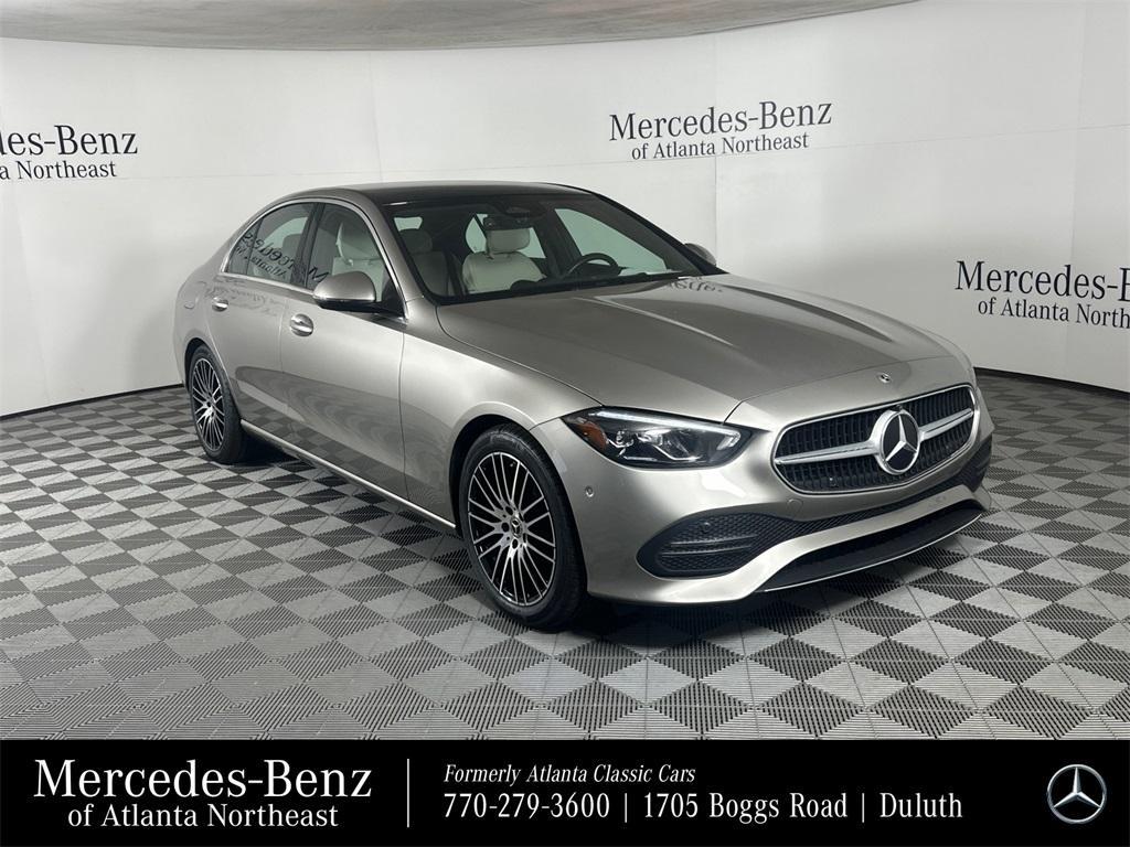 used 2022 Mercedes-Benz C-Class car, priced at $35,877