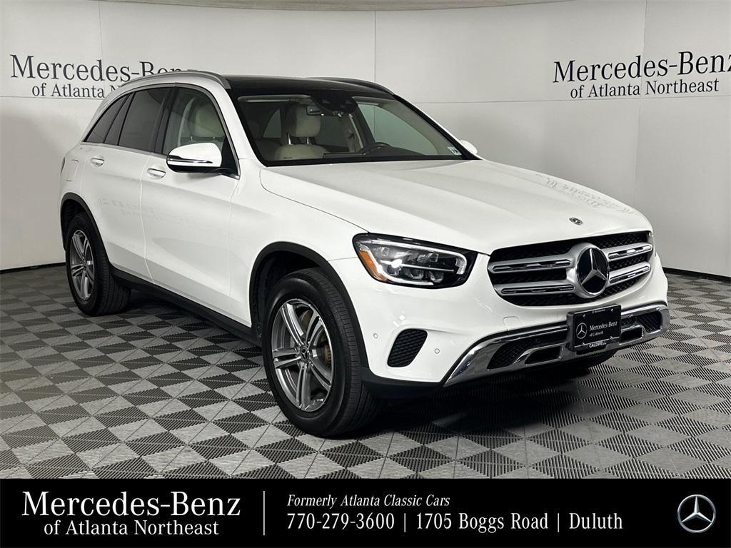 used 2021 Mercedes-Benz GLC 300 car, priced at $35,979