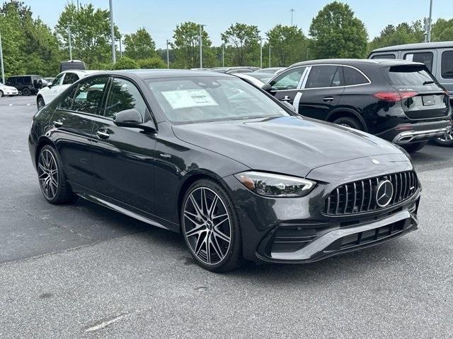 new 2024 Mercedes-Benz AMG C 43 car, priced at $74,890