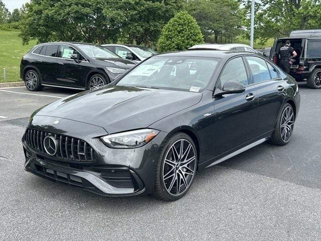 new 2024 Mercedes-Benz AMG C 43 car, priced at $74,890