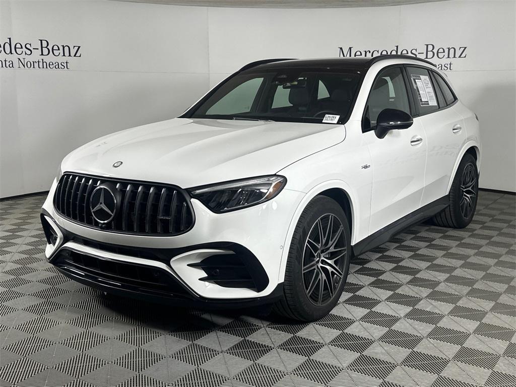 used 2024 Mercedes-Benz AMG GLC 43 car, priced at $63,360