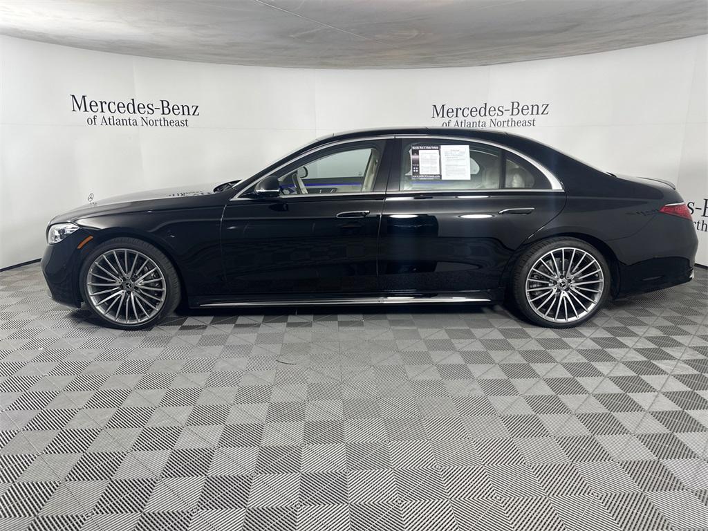 used 2022 Mercedes-Benz S-Class car, priced at $94,375