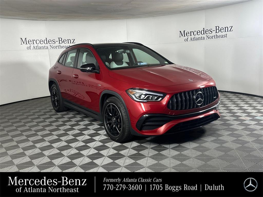 used 2022 Mercedes-Benz AMG GLA 35 car, priced at $36,878