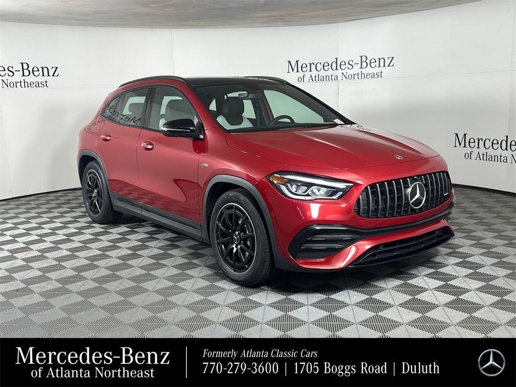 used 2022 Mercedes-Benz AMG GLA 35 car, priced at $36,878