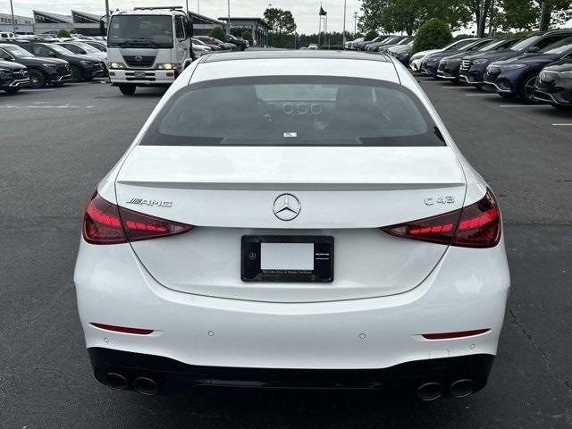 new 2024 Mercedes-Benz AMG C 43 car, priced at $71,215