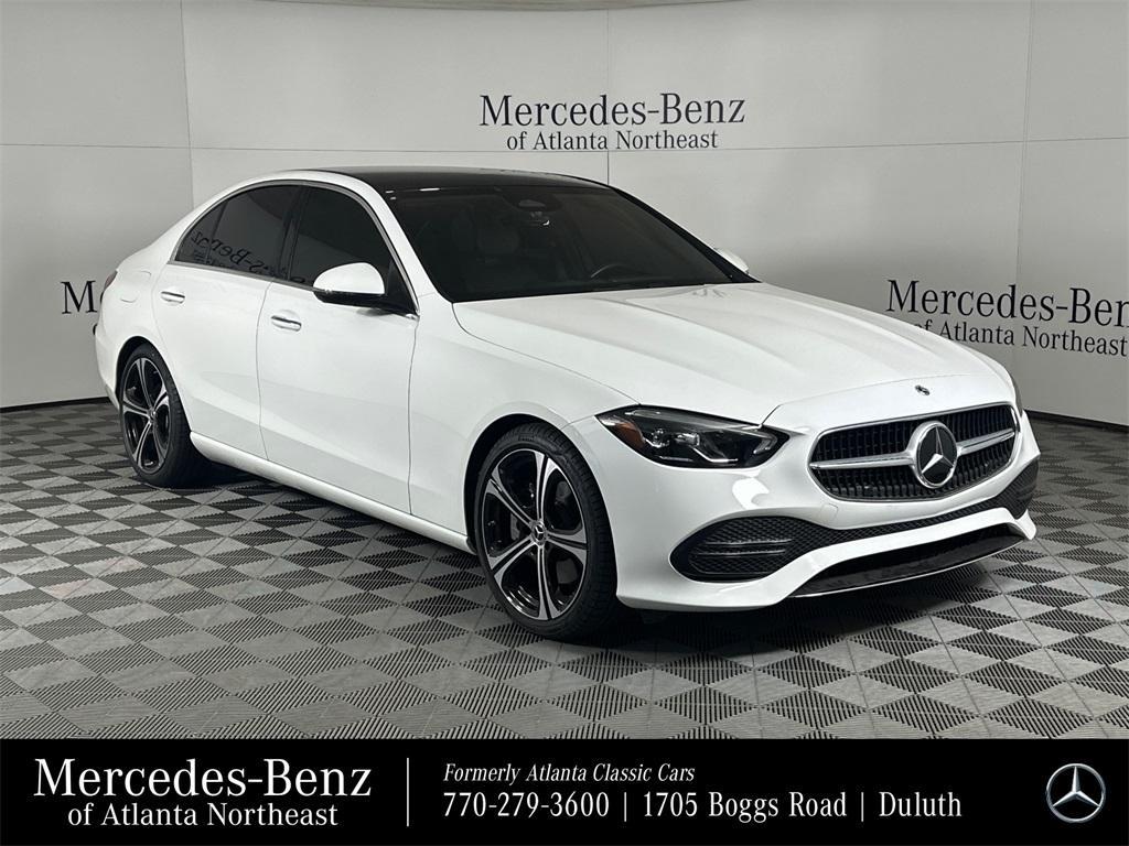 used 2022 Mercedes-Benz C-Class car, priced at $36,558