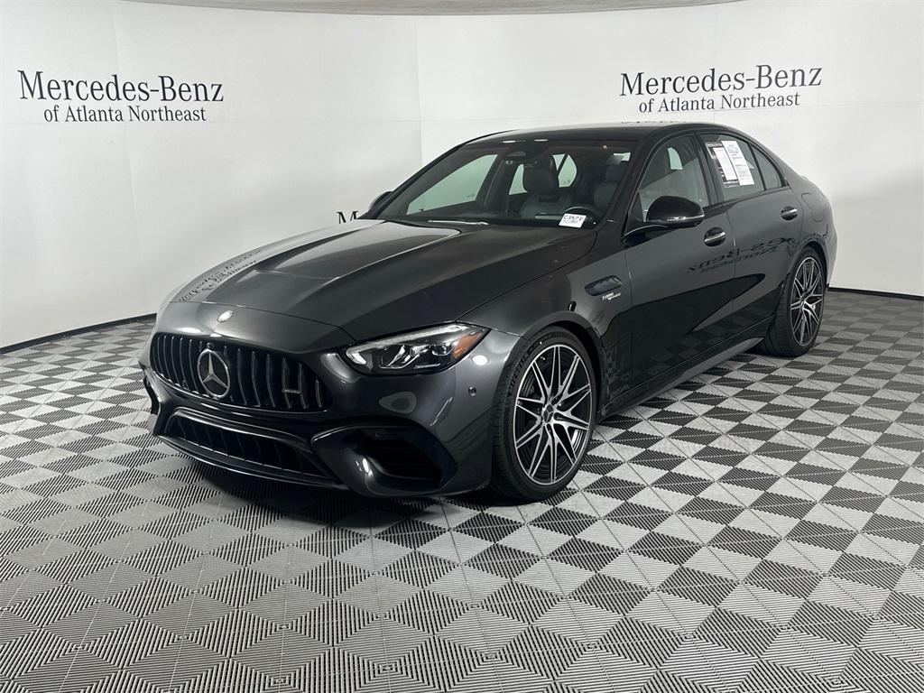 used 2024 Mercedes-Benz AMG C 63 car, priced at $82,754